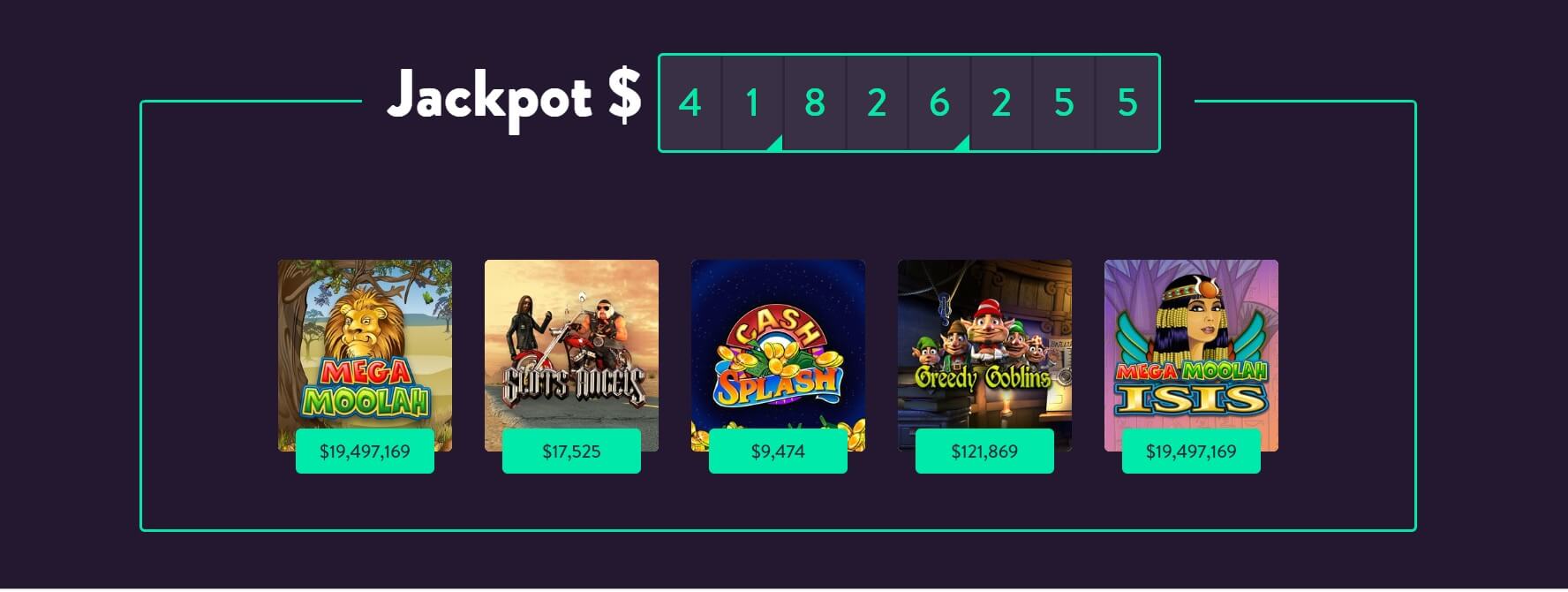 dunder casinojackpots