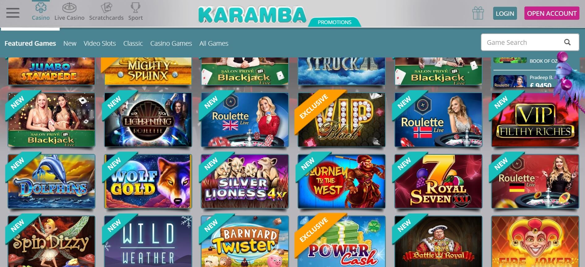 karamba casino review