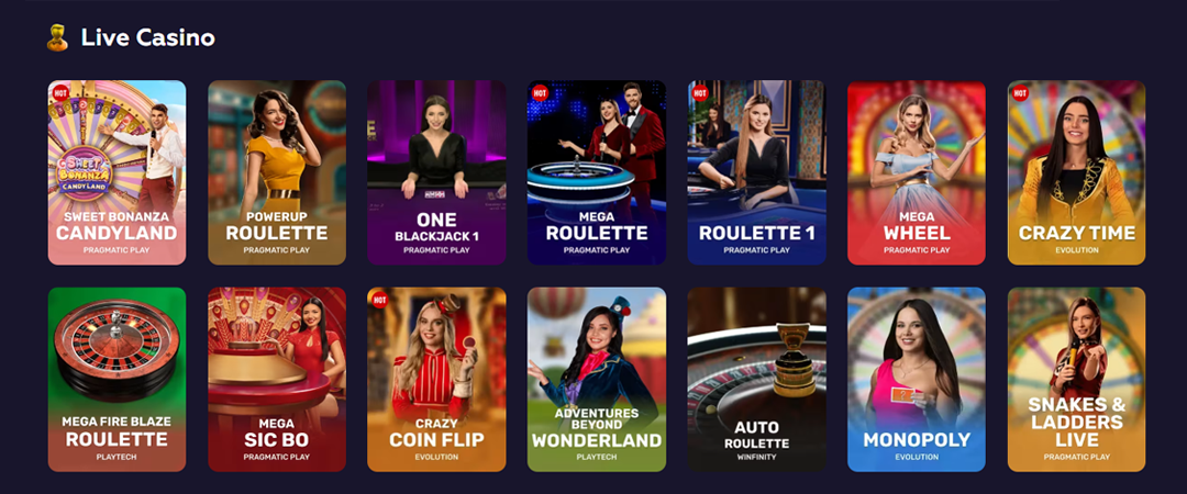 Live Games At Playfina